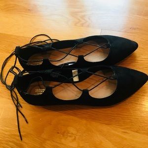 NEW Mossimo Supply Co. Lace up Flats